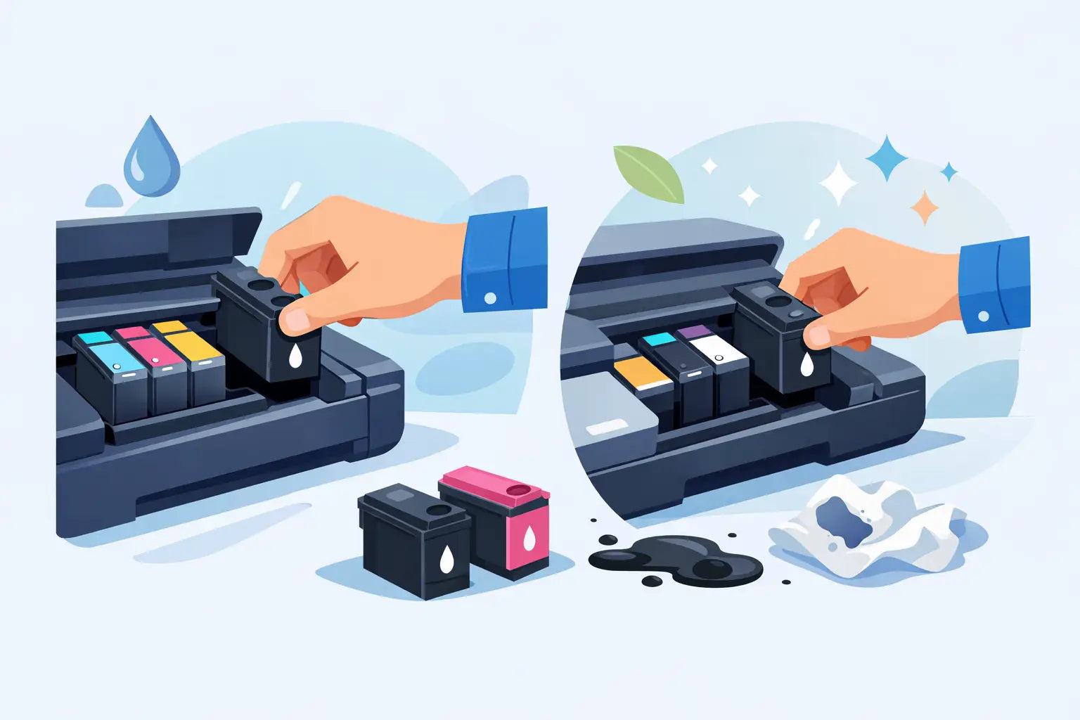 How to Replace an Ink Cartridge Without the Mess