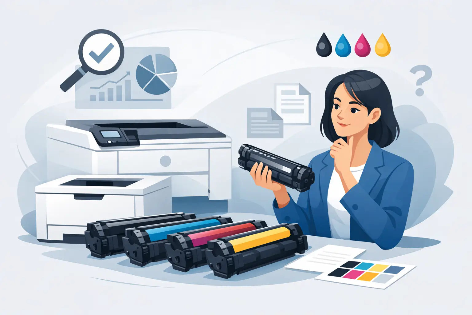 How to Choose the Right HP Toner Cartridges