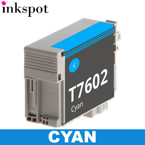 Inkspot | Epson Compatible 7602 Cyan