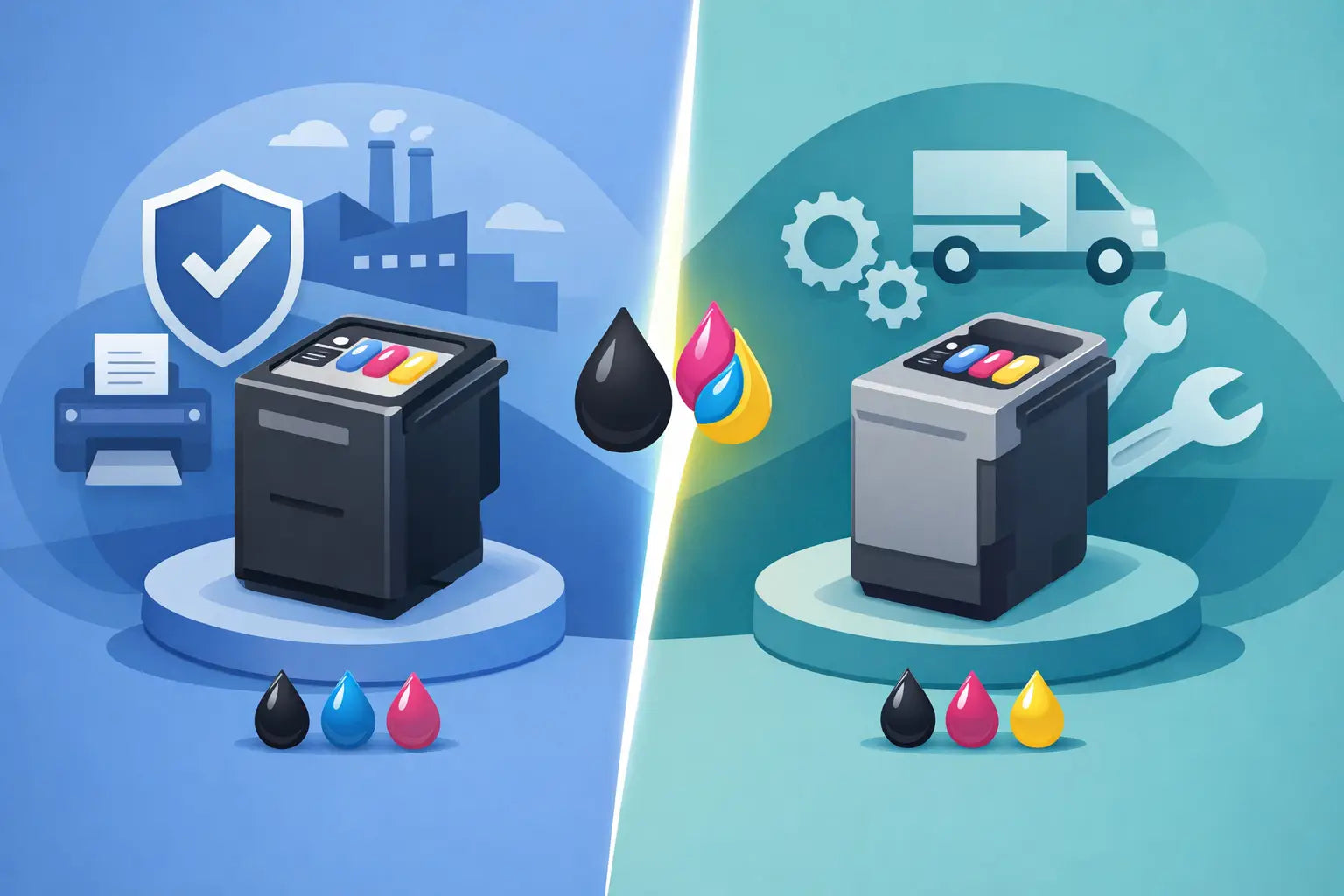 Genuine vs Compatible Cartridges Explained