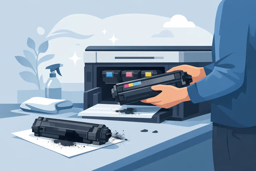 How to Replace Printer Toner Without the Mess