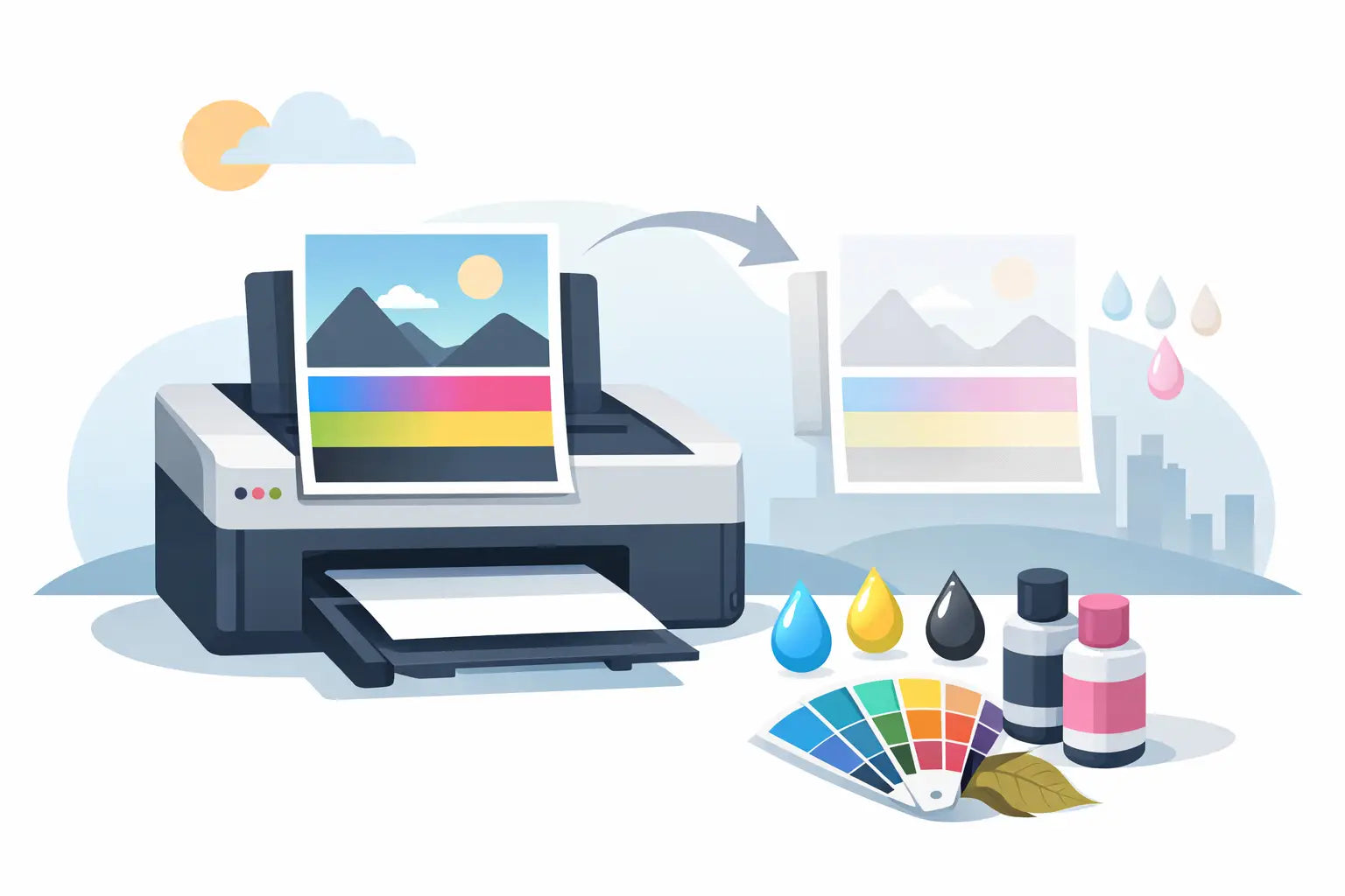 Why Printer Colours Fade and What You Can Do