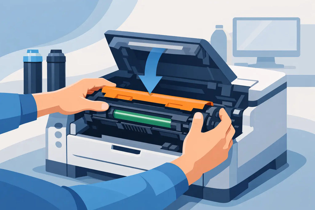 How to Install Toner Cartridge Properly
