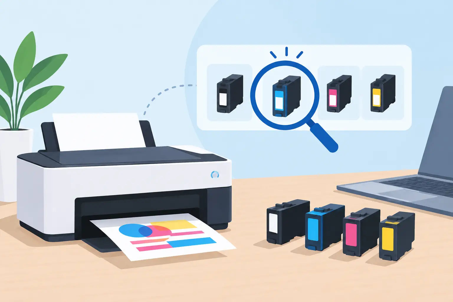Printer Model Search Guide for the Right Cartridge