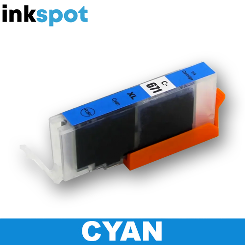 Inkspot | Canon Compatible CLI 671 XL Cyan