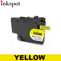 Compatible Brother LC436XL Yellow