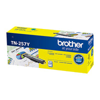 Genuine Brother TN257 Yellow Toner