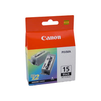 Genuine Canon BCI 15 Black Twin Pack