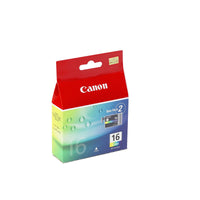 Genuine Canon BCI 16 Colour Twin Pack