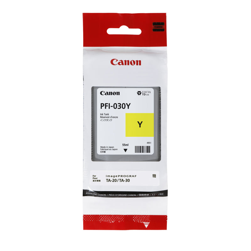 Inkspot | Genuine Canon PFI030 Yellow