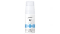 Genuine Canon GI63 (GI63C) Cyan Ink Bottle