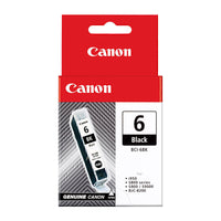 Genuine Canon BCI 6 Black