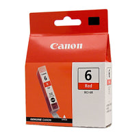 Genuine Canon BCI 6 Red