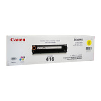 Genuine Canon CART416 Yellow Toner