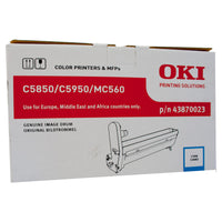 Genuine OKI C5850 Cyan Drum Unit