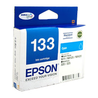 Genuine Epson 133 Cyan