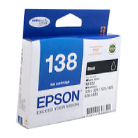 Genuine Epson 138 Black