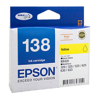 Genuine Epson 138 Yellow