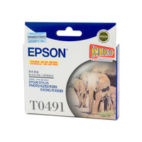 Genuine Epson T0491 Black