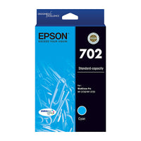 Genuine Epson 702 Cyan