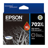 Genuine Epson 702 XL Black