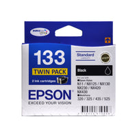 Genuine Epson 133 Twin Pack