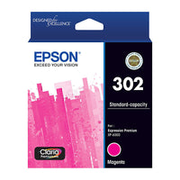 Genuine Epson 302 Magenta