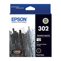 Genuine Epson 302 Photo Black