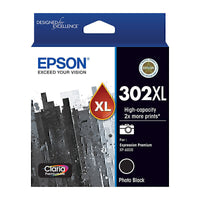 Genuine Epson 302XL Photo Black