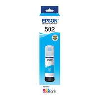 Genuine Epson T502 Cyan Eco Tank