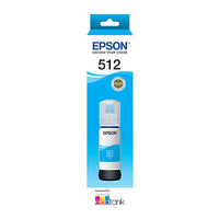 Genuine Epson T512 Cyan Eco Tank