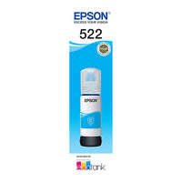 Genuine Epson 522 Cyan Ink Bottle