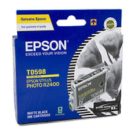 Genuine Epson T0598 Matte Black