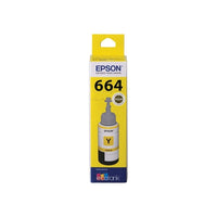 Genuine Epson T664 Yellow EcoTank 