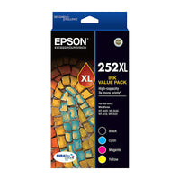 Genuine Epson 252 XL Value Pack