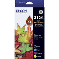 Genuine Epson 312XL BCMY Pack