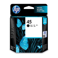 Genuine HP 45 Black 