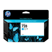 Genuine HP 728 Cyan