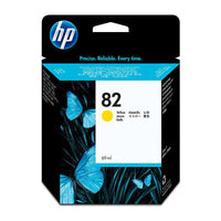 Genuine HP 82 Yellow