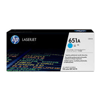 Genuine HP CE341A (651A) Cyan Toner