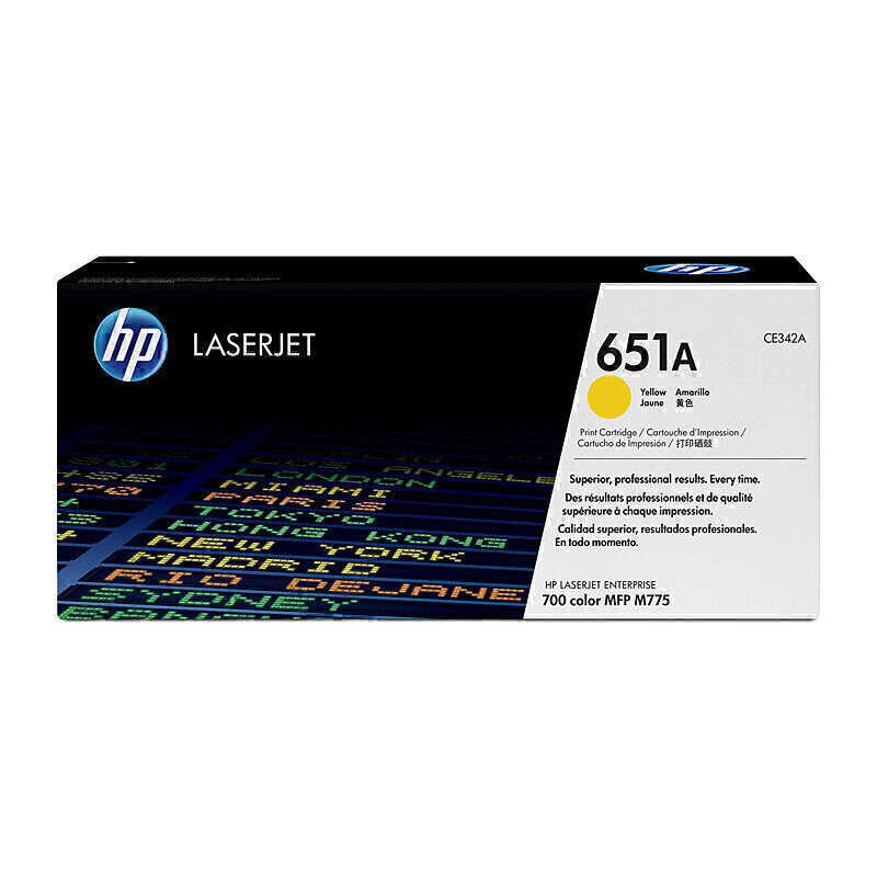 Inkspot | Genuine HP CE342A (651A) Yellow Toner