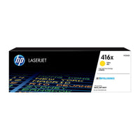 Genuine HP #416X Yellow Toner