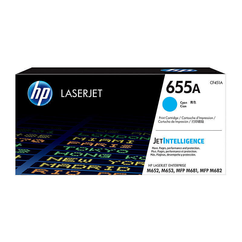 Inkspot | Genuine HP CF451A (655A) Cyan Toner