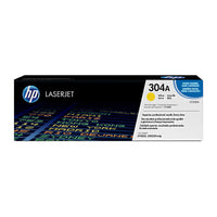 Genuine HP CC532A (304A) Yellow Toner