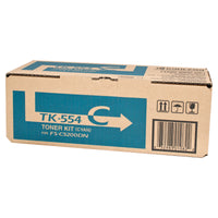 Genuine Kyocera TK554 Cyan Toner