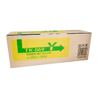 Genuine Kyocera TK869 Yellow Toner