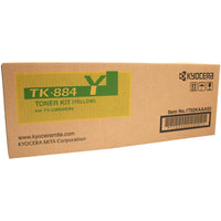 Genuine Kyocera TK884 Yellow Toner