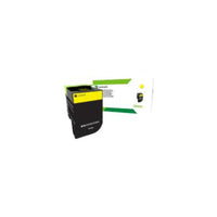 Genuine Lexmark 808XY Extra High Yield Yellow Toner (4k)