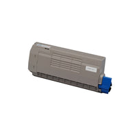 Genuine OKI C712 Cyan Toner