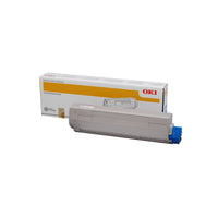 Genuine OKI C831 Yellow Toner